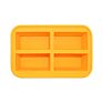 Seller 1 Cup Portions Extra Large Broths Sauces Freezer Container Freeze Soup Cubes Silicone Freezing Tray with Lids