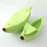 Semi Open Cute Banana Design Warm Super Soft Sofa Playing House Banana Cat Bed for Pets Indoor Sleeping