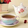 Set Creative Design Ceramic Integrated Teapot Cups & Saucers Top Wedding Gift Coffee & Tea Sets