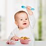 Set of 2 Safe Feeding Silicone Baby Spoon
