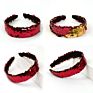 Shenglan Design Two-Sided Sequins Headband Women Kid Flip Sequin Headband Shiny Bing Non Slip Hair Headband Hair Accessories