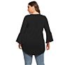 Shop Shein Arrivals plus Size Women's Blouses Long Sleeve V-Neck Loose Casual T-Shirts Top Clothing