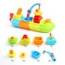 Shower Bathroom Tub Floating Water Assemble Boat Bath Toys for Baby