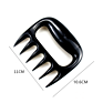 Shredder Claws Ultra-Sharp Blades Heat Resistant Nylon Bear Claw Barbecue Fork Bear Claw Separator