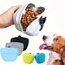 Silicone Dog Treat Bag Pouch Portable for Pet Silicone Dog Training Bag Dog Treat Pouch