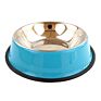 Simple Bowls Cute Candy Color Stainless Steel Pet Bowl