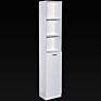 Simple Design Display Tall Boy Cube Shelf Elegant Wooden Cube Bookcase