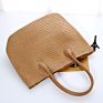 Simple Women Totes Bag Handmade Straw Hand Bag Female Large Capacity Travel Beach Shoulder Handbags