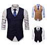 Single Breasted Mens Vest Waistcoat