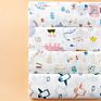 Skin-Friendly Blanket Swaddle Muslin Swaddle Wrap Design 100% Cotton Muslin Blanket for Baby Newborn Kids Children