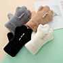 Skin-Friendly Comfortable Lovely Fur Animal Paw Warm Gloves