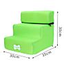 Sleeptight Sturdy Non-Skid Portable Pet Dog 3 or 4 Steps Tool Foam Pet Stairs for Dogs and Cats