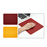 Small Mouse Pad Plain Leather Laptop Computer Mouse Pad Student Home Pad