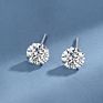 Small Popular Color Birthstone Fine Jewelry 925 Sterling Silver Bling Stud Zircon Cz Earrings