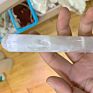 Smooth Selenite Wand Smooth Massage Wands Selenite Point for Healing