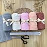 Soft Infant Muslin Swaddles Bamboo Cotton Baby Swaddles Blanket