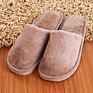 Soft Plush Cotton Cute Slippers Shoes Non-Slip Floor Indoor Home Furry Slippers Men Shoes for Bedroom