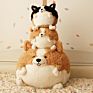 Soft round Corgi Dog Plush Toys Dolls