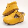 Soft Sole Newborn Genuine Leather Girls Baby T-Bar Shoes