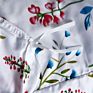 Soft Vintage Flowers Printed Floral Bedding Duvet Cover Set