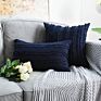 Solid Cushion Cover Cotton and Linen Double Tufted Nordic Ins Pillowcase Home Sofa Pillowcase