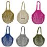 Sopurrrdy Reusable Cotton Mesh Net Grocery Bags Long Handle String Market Shopping Bag