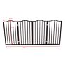 Spot Goods in Us Warehouse-Drop Shipping Pet Gate Dog Gate for Doorways Stairs Folding Other Pet Products Dog Gates