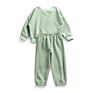 Spring Autumn Thin Fleece Clothing Korean Style Kids Clothing Tracksuits Two Piece Set