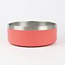 Stainless Steel Dog Bowl Design Double Wall Vacuum Rubber Base Cat Dog Food Bowl Pet Dog Feeder Feeding Bowls