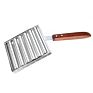 Stainless Steel Dog Sausage Roller Rack with Extra Long Wood Handle