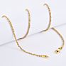 Stainless Steel Gold Silver Color Cauliflower Cobra Chain Necklace for Girl Jewelry