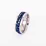 Stainless Steel Jewelry Titanium Steel Chain Rings for Men Rotatable