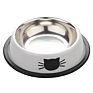 Stainless Steel Pet Food & Water Feeding Bowl, Dog Cat Bowl