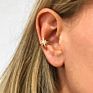 Star Ear Cuff Non Pierced Micro Pave Cz Zircon Small Sized Girl Clip Earring for Women 925 Sterling Silver Jewelry