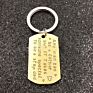 Step Dad Gift Any Man Can Be a Father but It Takes Someone Special to Be a Dad Keychain Necklace Stainless Steel Pendant