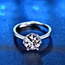 Stone Moissanite Ring Loose Gemstone Diamond Wuzhou Holycome