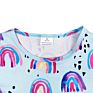 Style Baby Boutique Rainbow Clothes Born Baby Dress for Girls