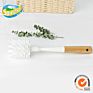 Bamboo Handle Nylon Bristle Glass Cleaning Brush
