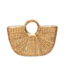Style Hobo Beach Thailand Straw Rattan Bag