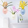 Style Magic Removable Environmental Silicone Sticky Flower Plant Vases