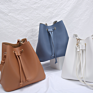 Style Western Bag Women's Wild Net Celebrity Niche Design One-Shoulder Messenger Bucket Bag -