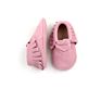 Stylish Soft First Walker Shoes Boys Girls Suede Leather Moccasins