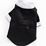 Teddy Formal Pet Dog Cat Clothes Shirt Bow Tie Suit Tuxedo Dog Coat for Wedding