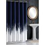 NEW blue sea and jumping happy dolphin printed shower curtain