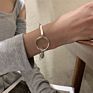 The of Stainless Steel O-Shaped Diy Handmade Accessories Splicing Chain Adjustable Bracelet