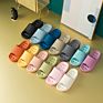 Thick Bottom Hollow Bath Slippers Indoor and Outdoor Soft Sole Drainage Quick Drying Slippers