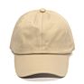 Thick Unstructured Embroidery Cotton Twill Dad Hats with Leather Strap