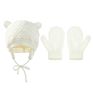 Toddlers Baby Girl Cute Beanie Bear Ear Flap Cap for 1-3 Years Kids Warm Soft Lining Ski Pompom Cold Beanie Hat for Boys