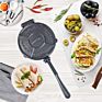 Tortilla Press Pure Cast Iron Automatic Ergonomic Handle Cast Iron Tortilla Press