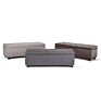 Touch Rich Modern Furniture Stool Bench Long Box Pu Cube Seat Poof Bed Wooden Storage Bench Ottoman
